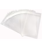 200枚 クリア ラッピング袋 10×15cm カラーツイストタイ200個付 Amazon | 厚手 40μ OPP袋 シール付き 透明 クリア セロハン